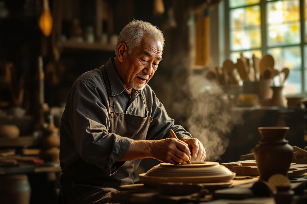光辉影院出品短视频系列《匠心传承》海报